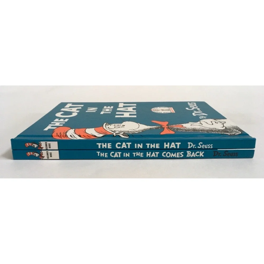 The Cat in the Hat AND The Cat in the Hat Comes Back LOT of 2 Dr. Seuss Books
